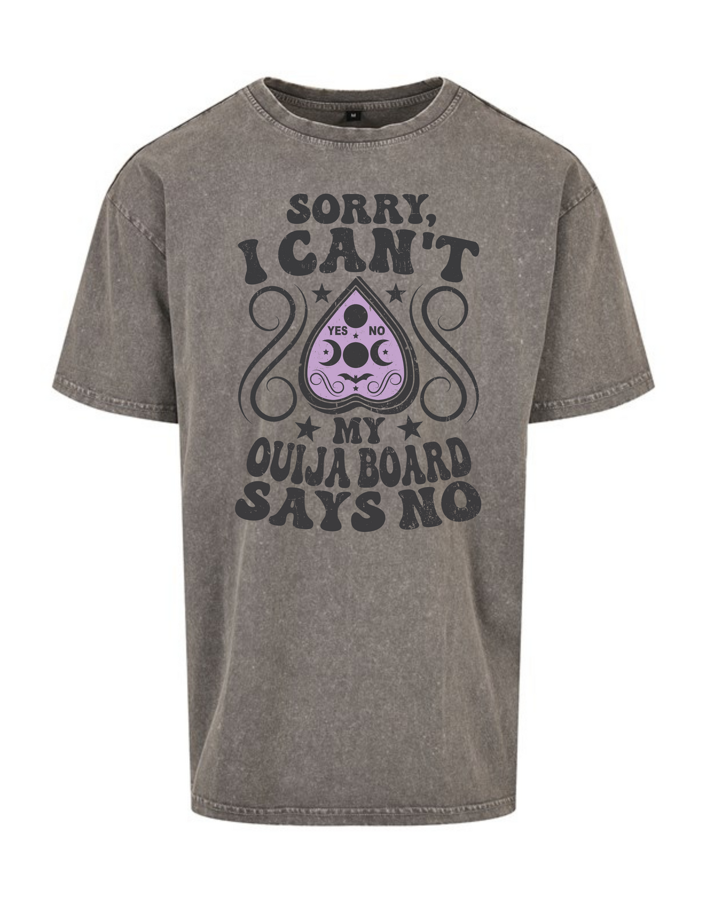"Ouija Board Says" Unisex Acid Wash T-Shirt
