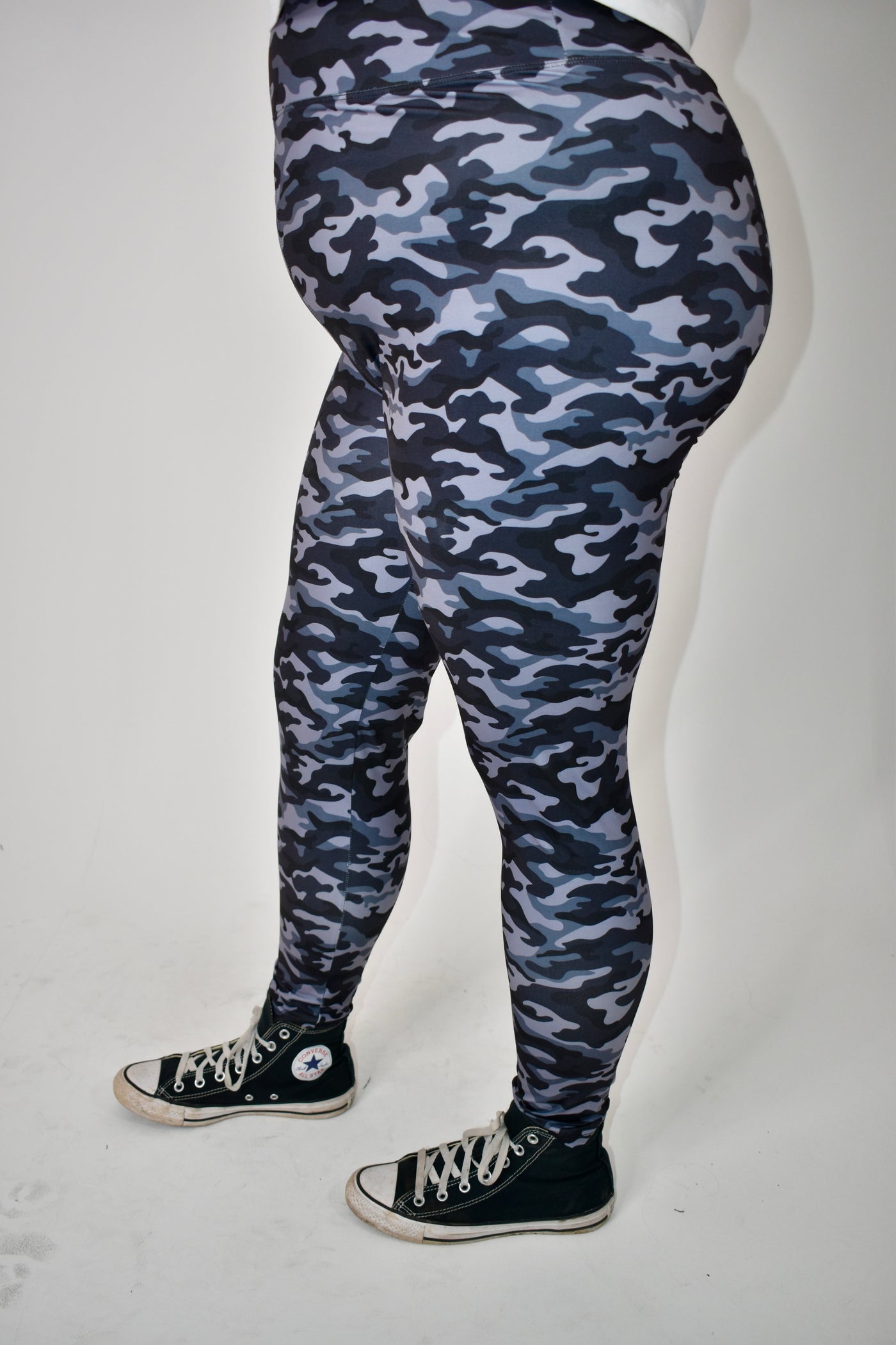 Grey Camouflage Super Soft Leggings