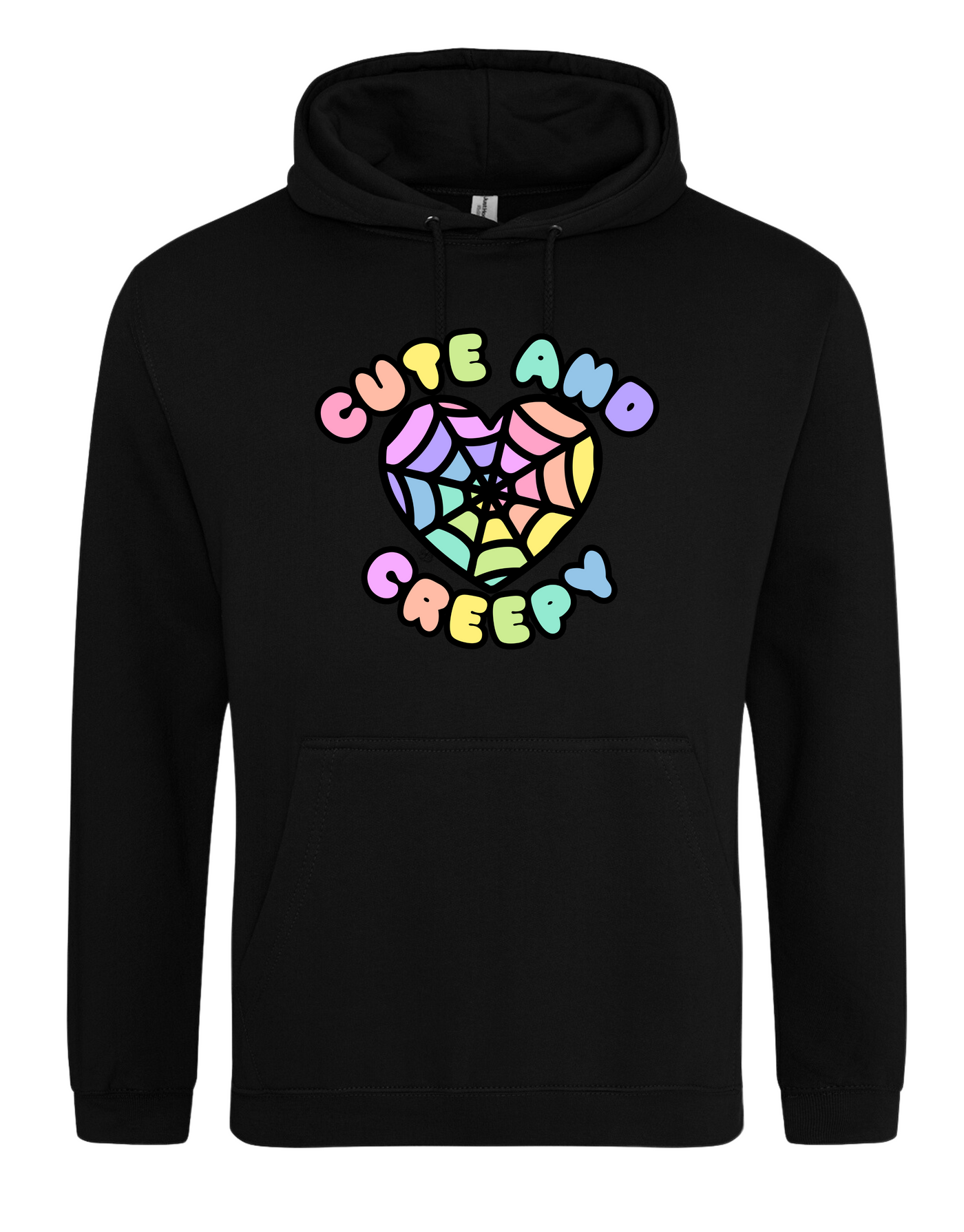 Black "Cute & Creepy" Standard Hoodie