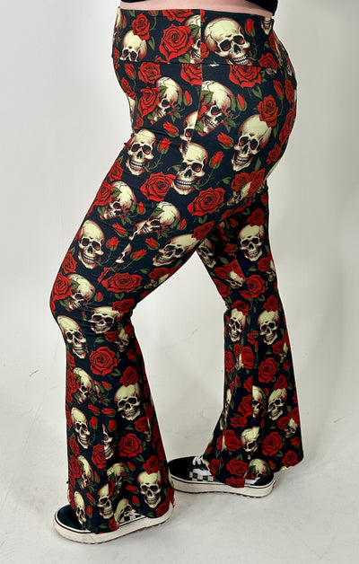 Oh My Goth Super Soft Pull On Flares