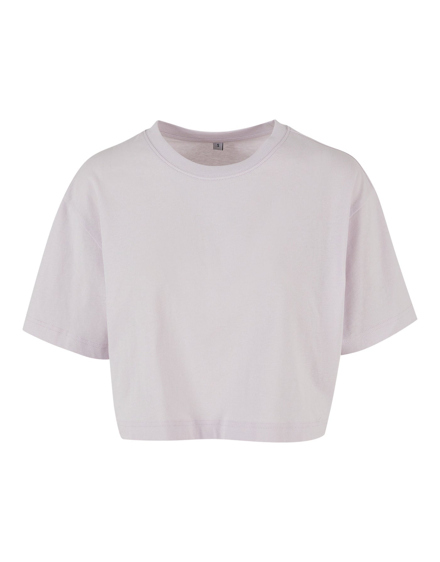 Pale Lilac Unisex Cropped T-Shirt