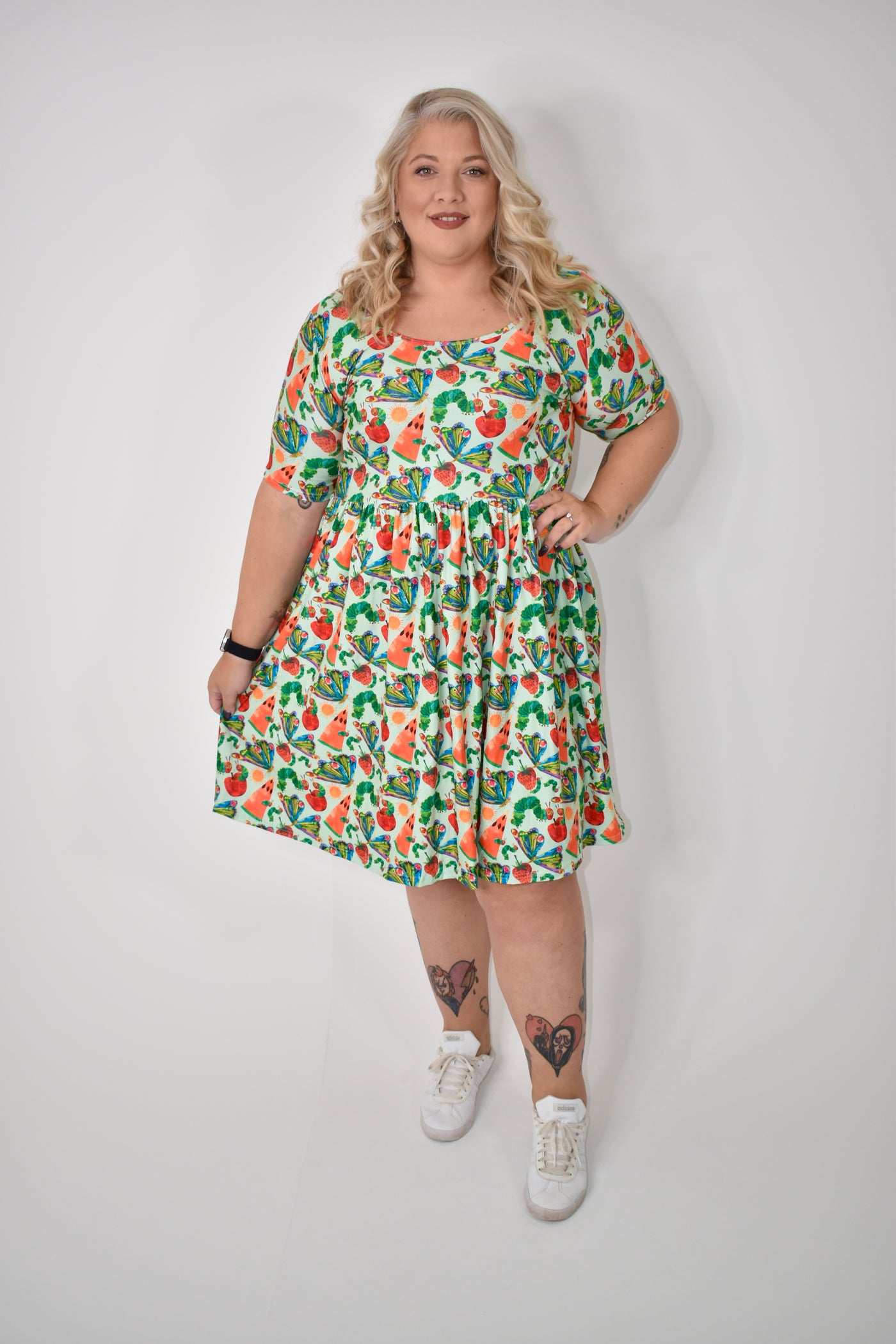 The Hangry Bug 2-Way Pocket Skater Dress