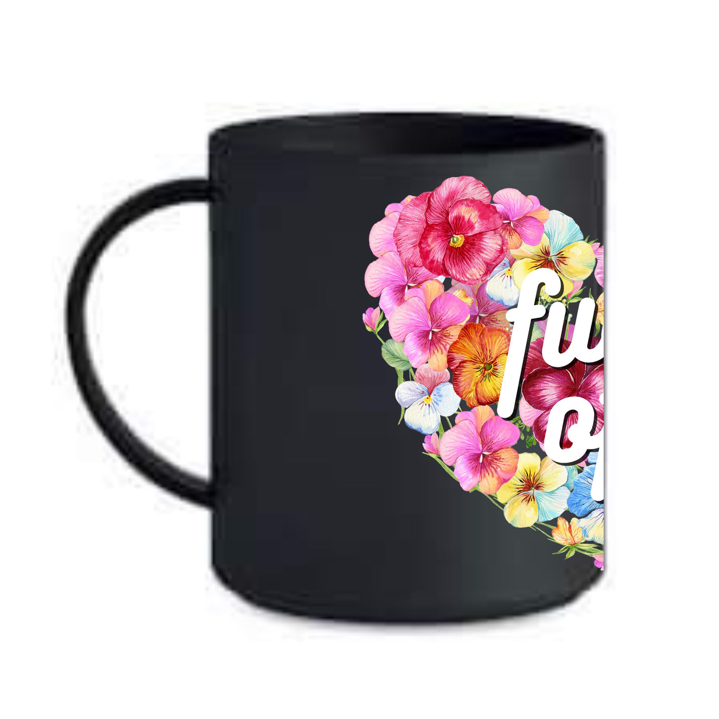 Floral "Fuck Off" 11oz Mug
