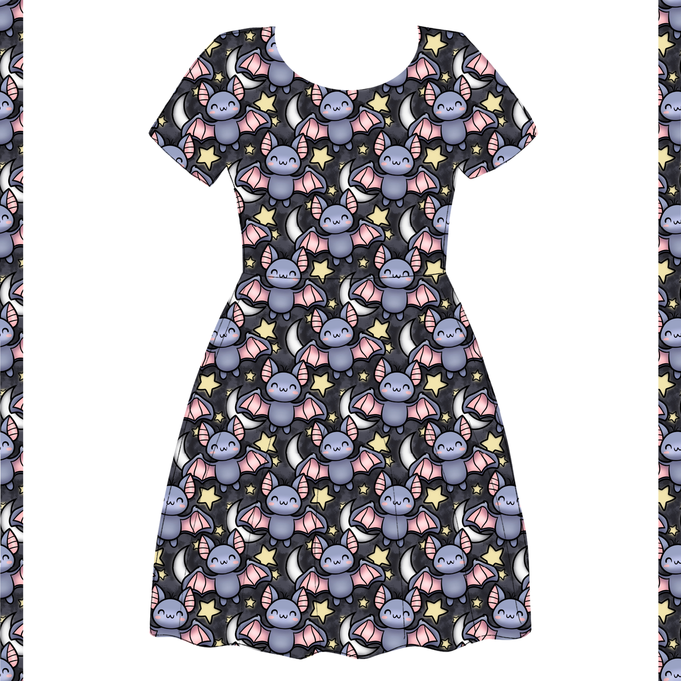 Batnap 2-Way Pocket Skater Dress