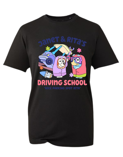 "Driving School" Unisex Organic T-Shirt