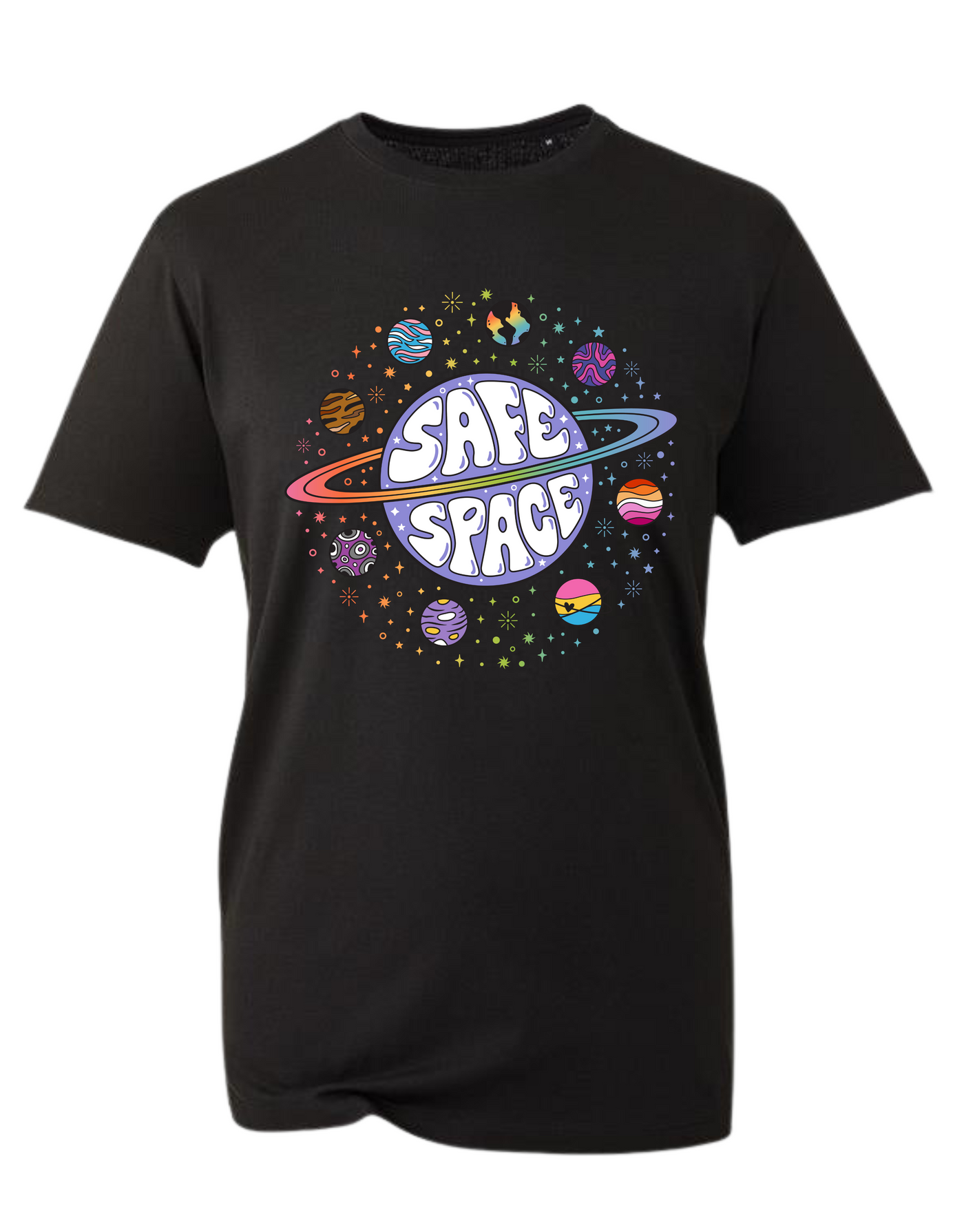 “Safe Space” Unisex Organic T-Shirt