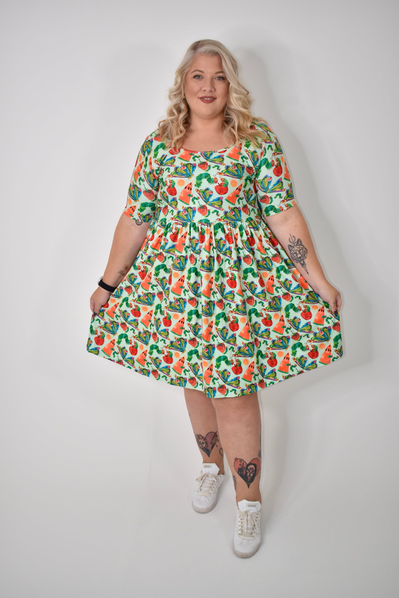 The Hangry Bug 2-Way Pocket Skater Dress