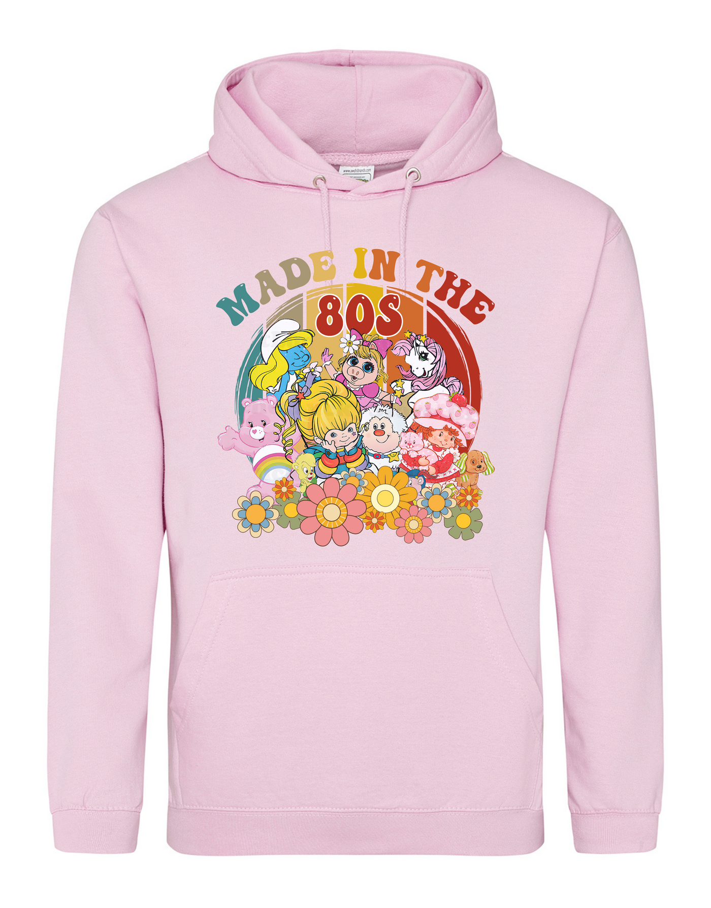 Light Pink "Made In The 80's" Standard Hoodie