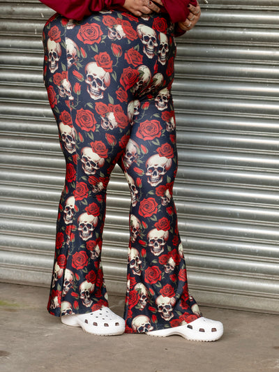 Oh My Goth Super Soft Pull On Flares
