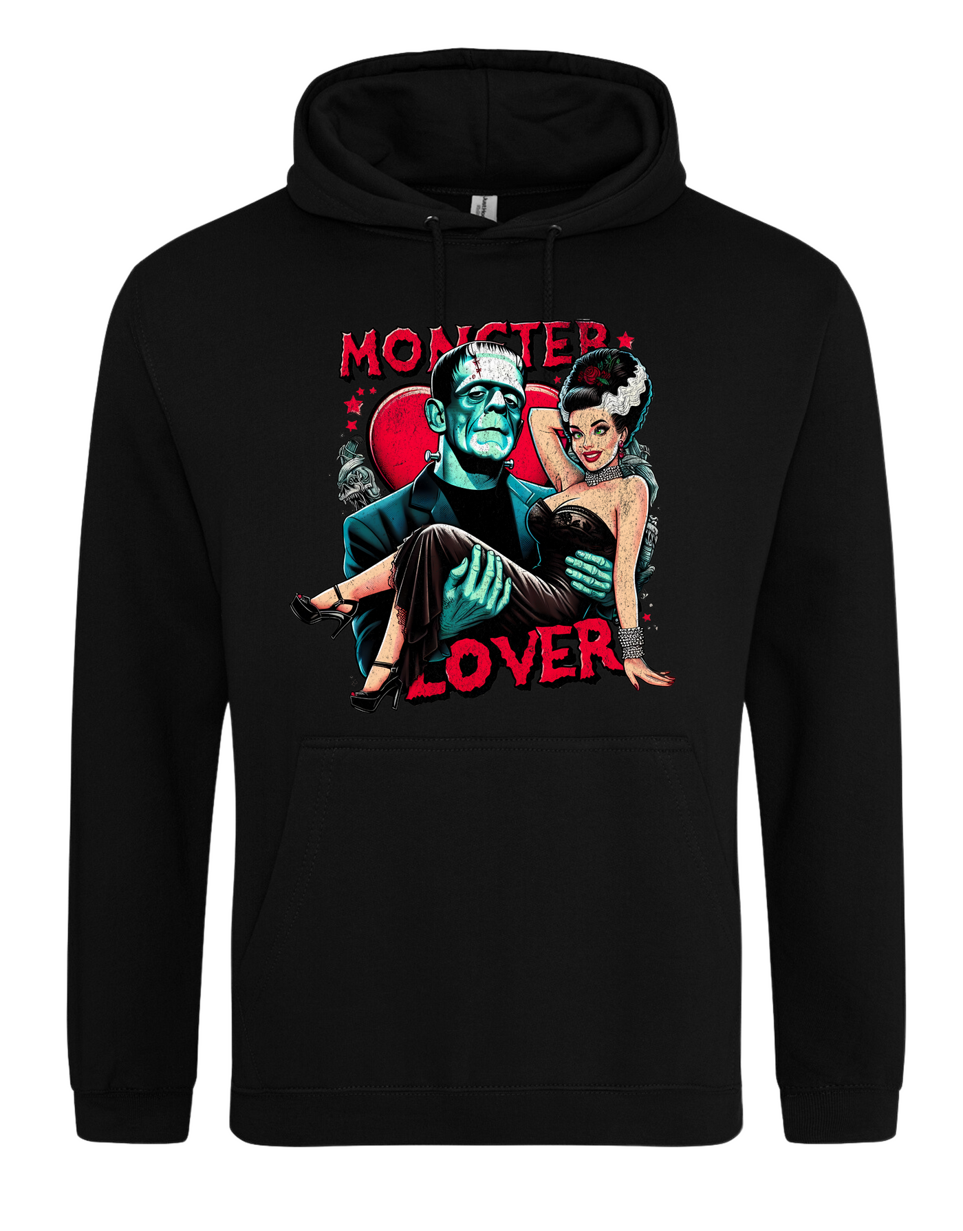 Black "Monster Lover" Standard Hoodie