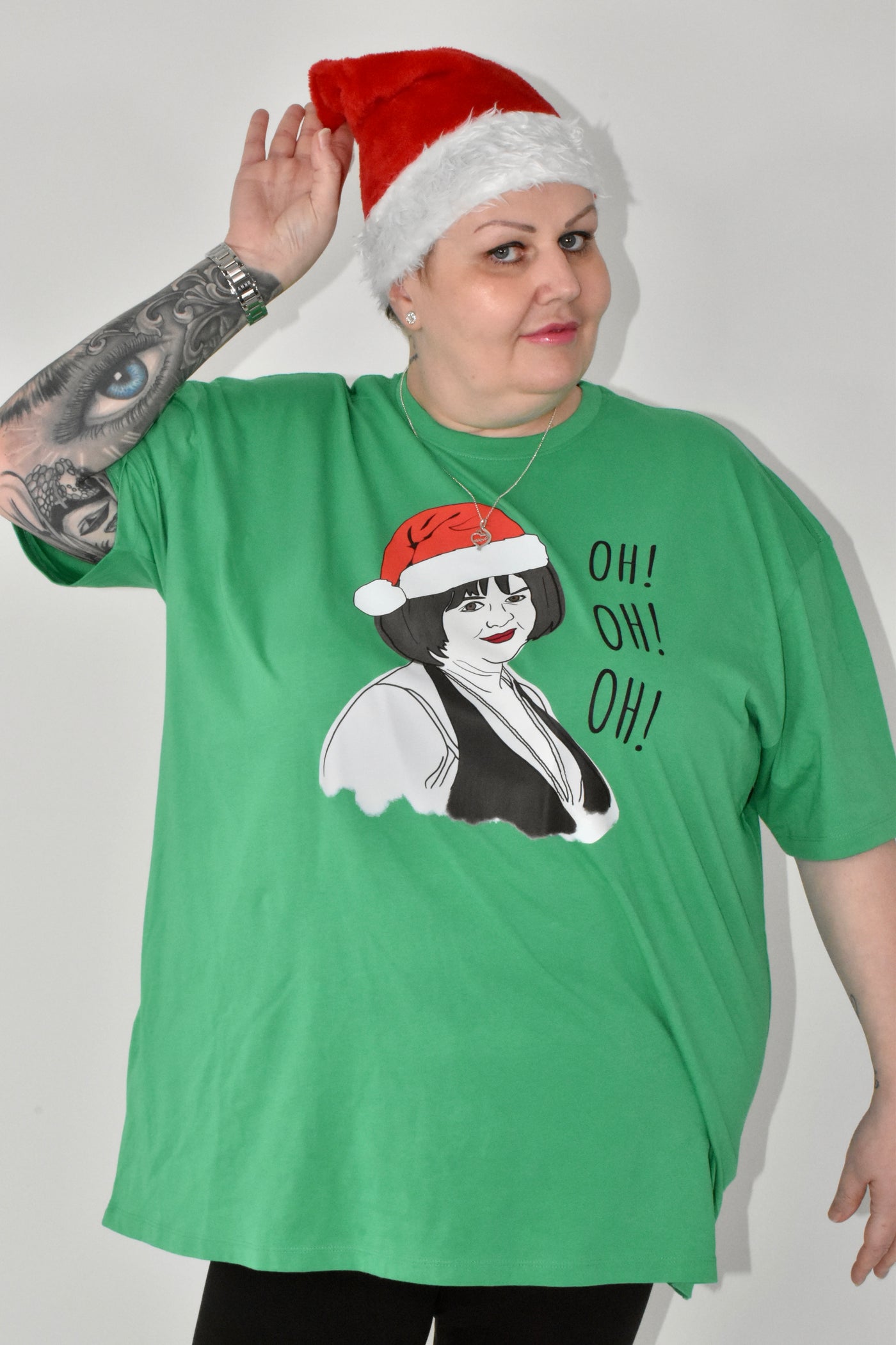 "OH! OH! OH!" Unisex Organic T-Shirt