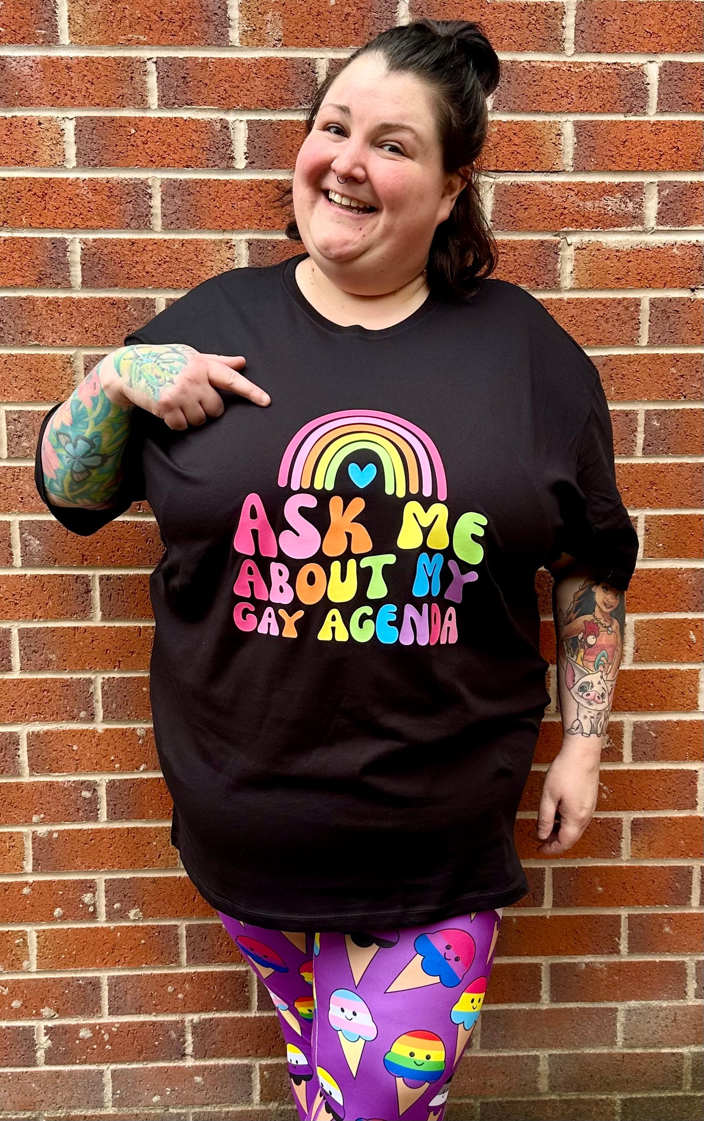 “Gay Agenda” Unisex Organic T-Shirt