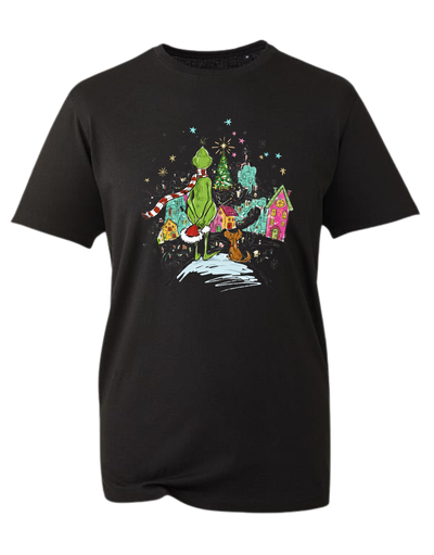 Christmasville Unisex Organic T-Shirt