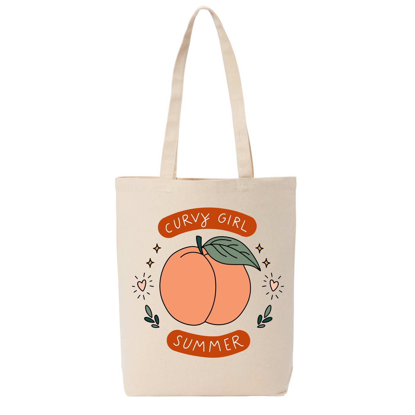 "Curvy Girl Summer" Tote Bag