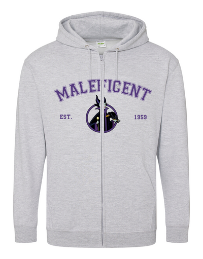 "Maleficent" Front & Back Print Longline Unisex Zoodie
