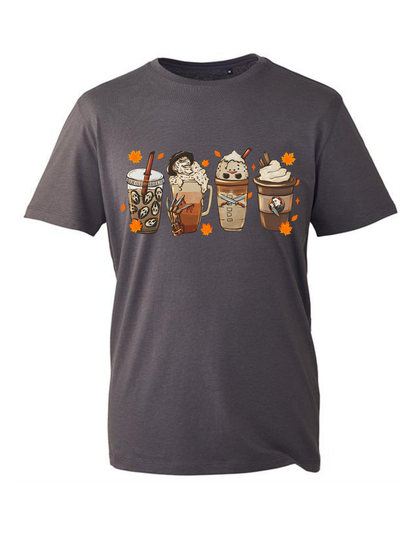 "Halloween" Beverages Unisex Organic T-Shirt