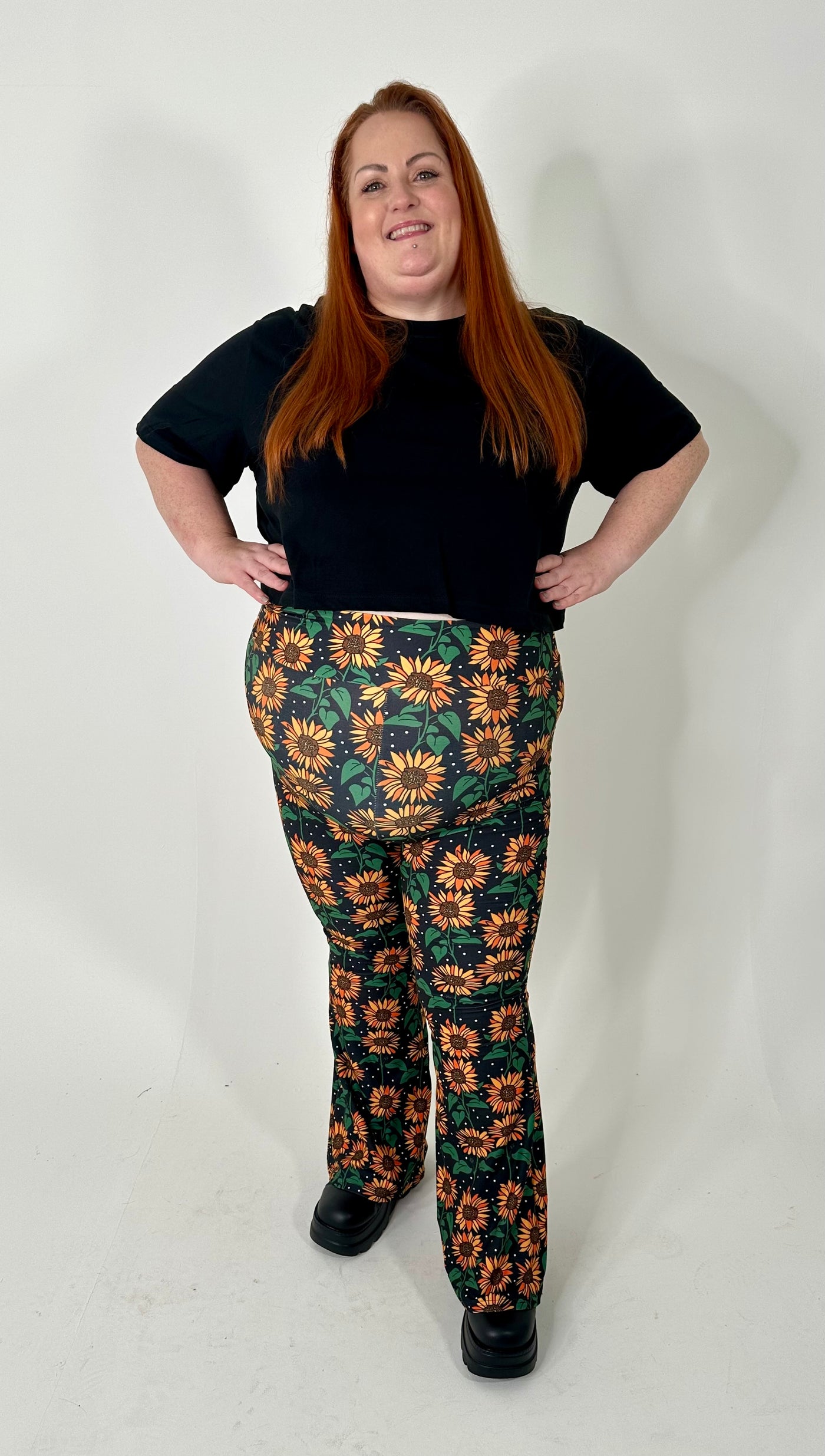 Sunny Spots Super Soft Pull On Flares