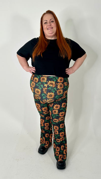 Sunny Spots Super Soft Pull On Flares