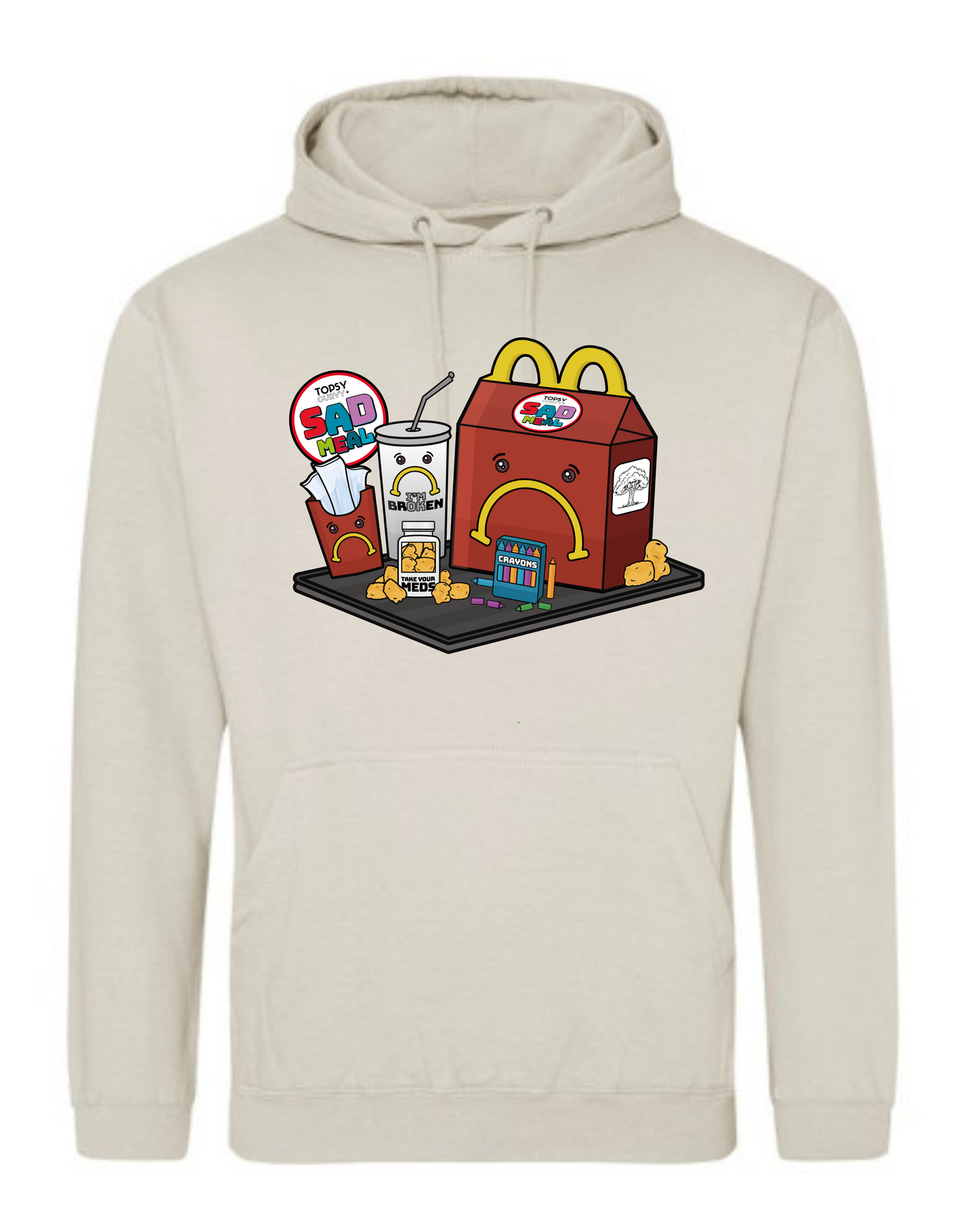 "Sad Meal" Standard Unisex Hoodie