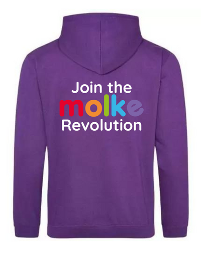 Official Molke Front & Back Print Standard Unisex Hoodie