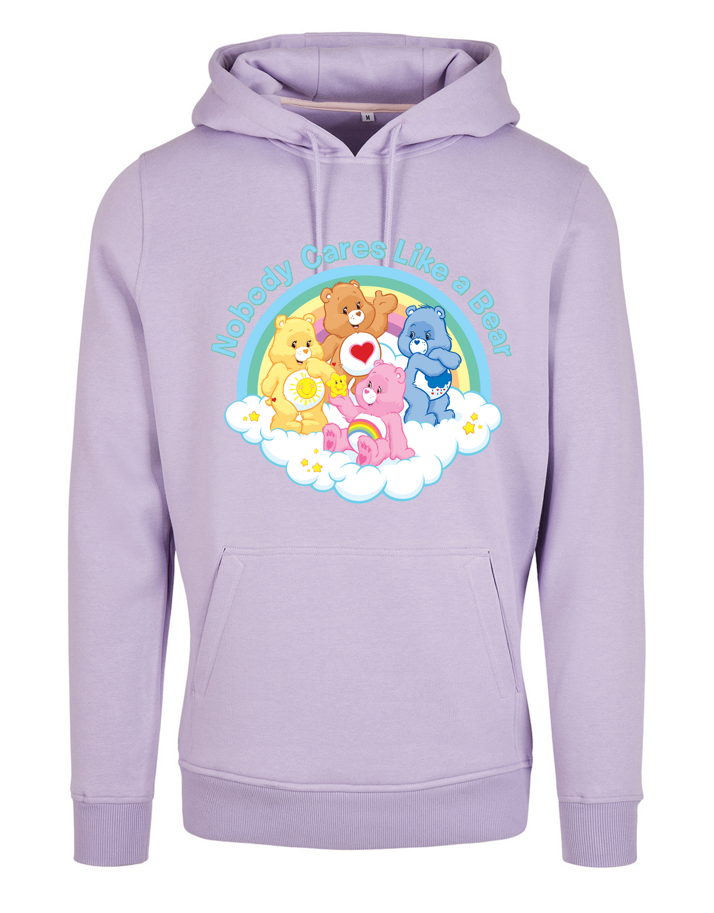 Lavender "Nobody Cares Like A Bear" Premium Unisex Hoodie