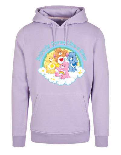Lavender "Nobody Cares Like A Bear" Premium Unisex Hoodie