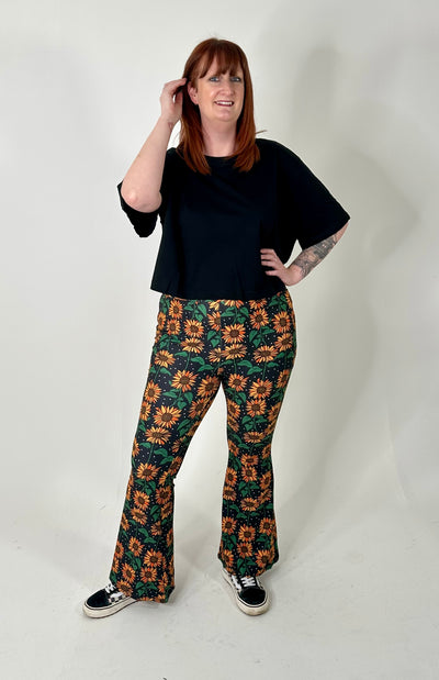 Sunny Spots Super Soft Pull On Flares