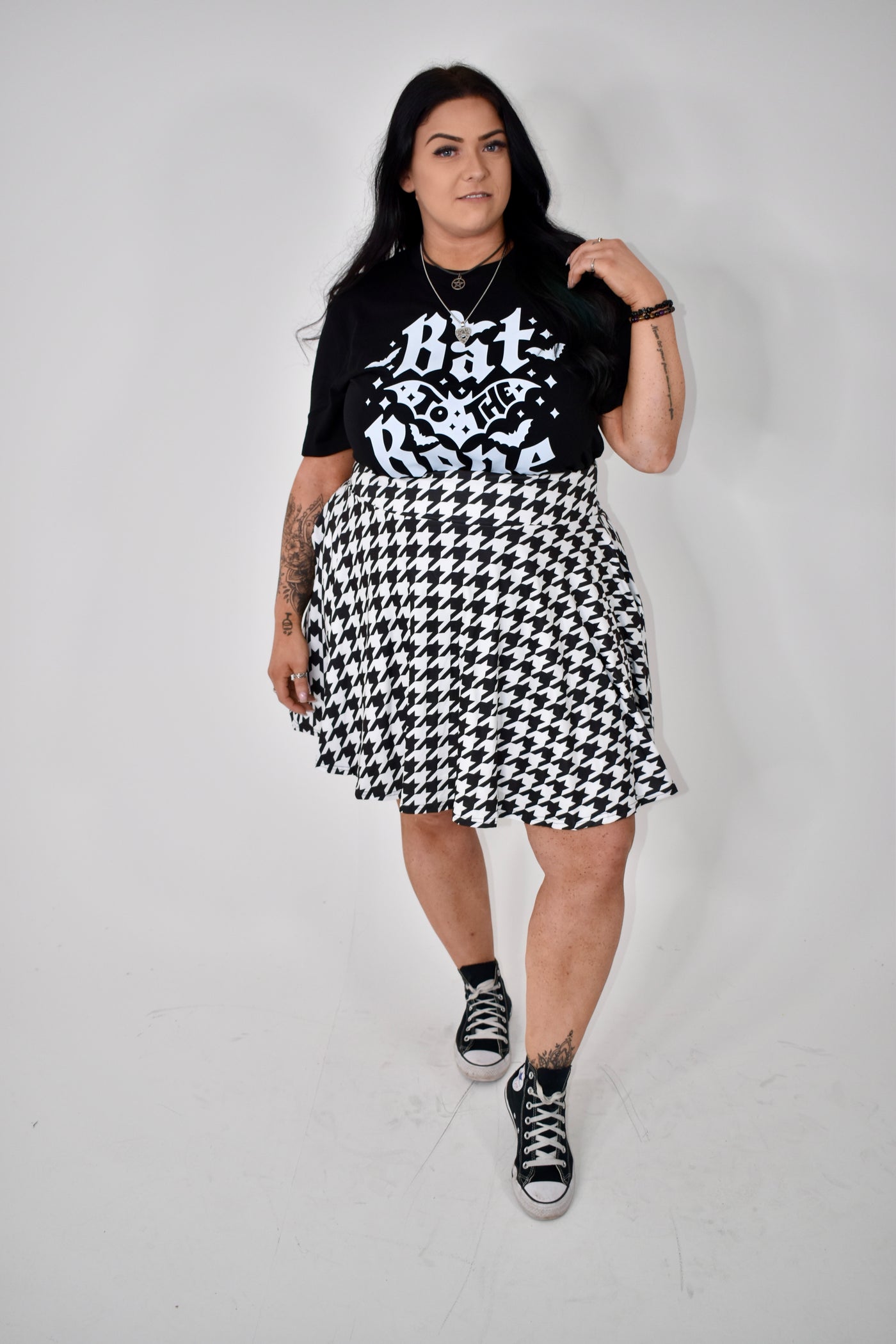 Black "Bat To The Bone" Unisex Organic T-Shirt