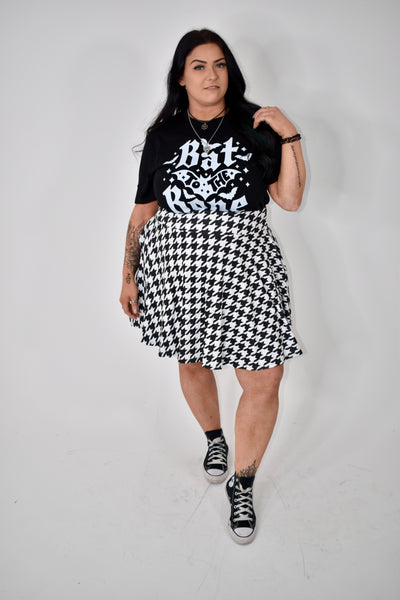 Black "Bat To The Bone" Unisex Organic T-Shirt