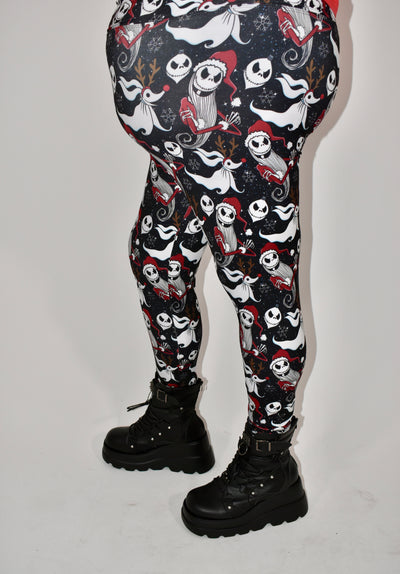 A Christmas Nightmare Super Soft Leggings