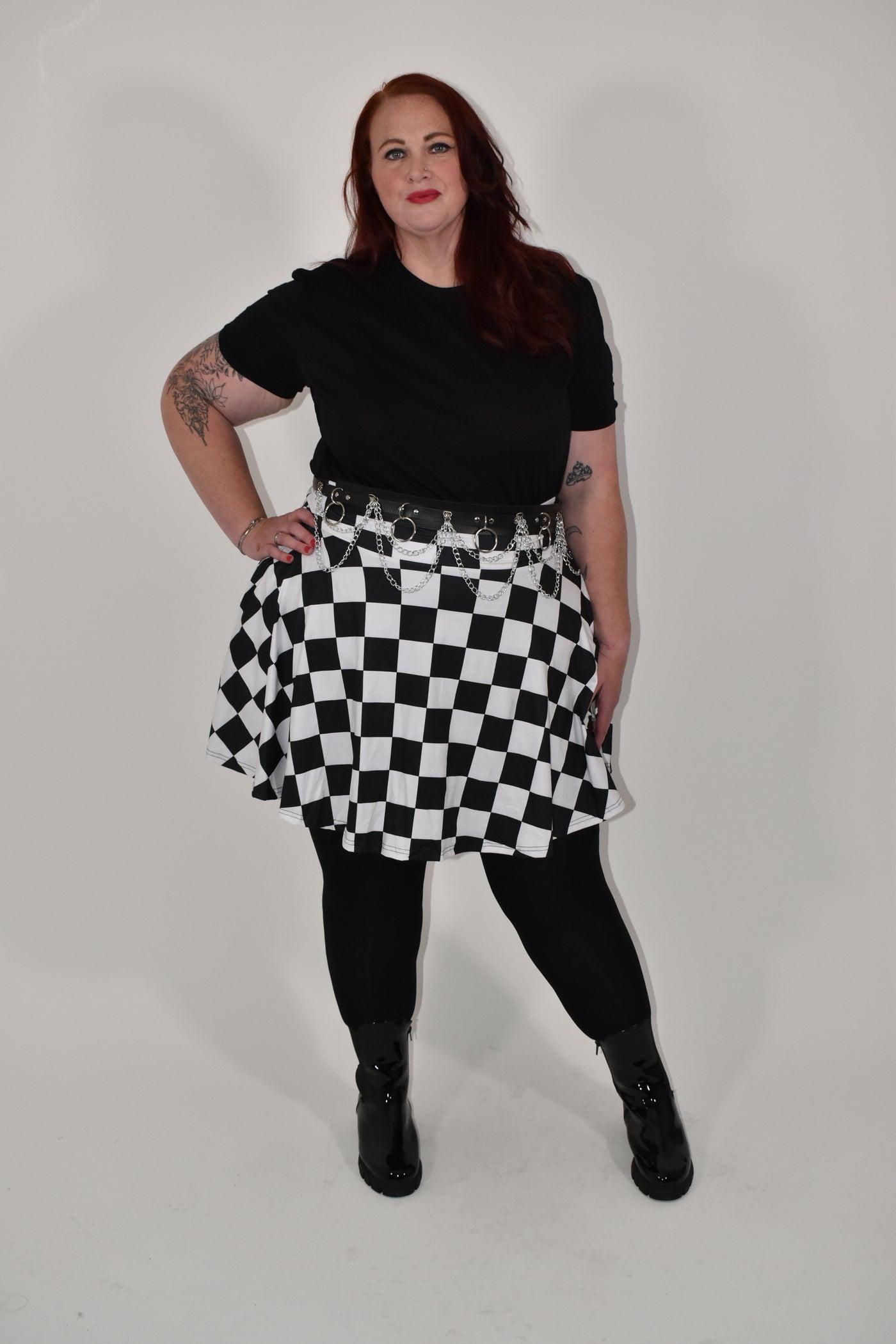 Checkmate Pocket Skater Skirt