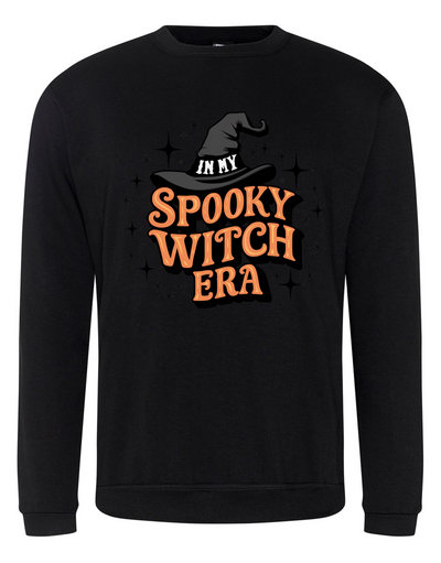 Black "Spooky Witch Era" Unisex Sweatshirt