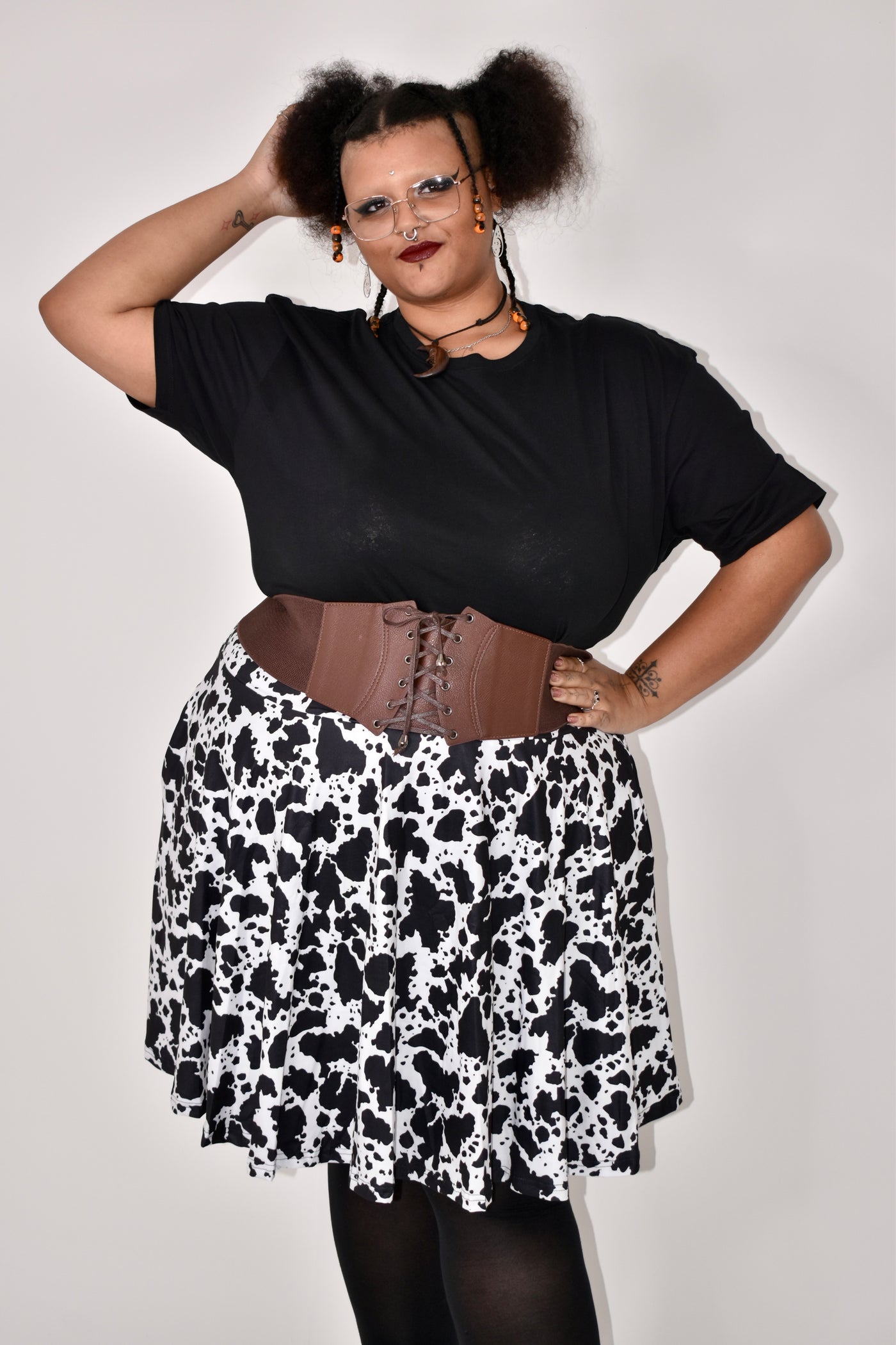 Rodeo Rebel Pocket Skater Skirt