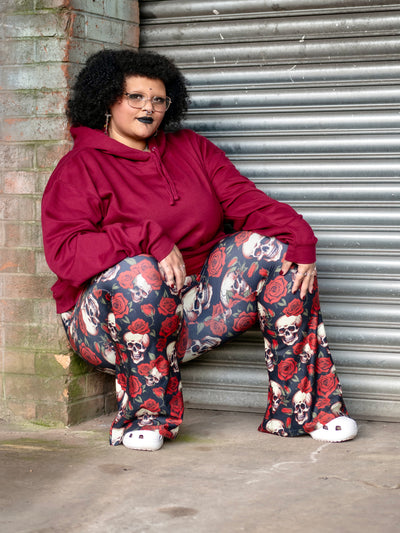 Oh My Goth Super Soft Pull On Flares