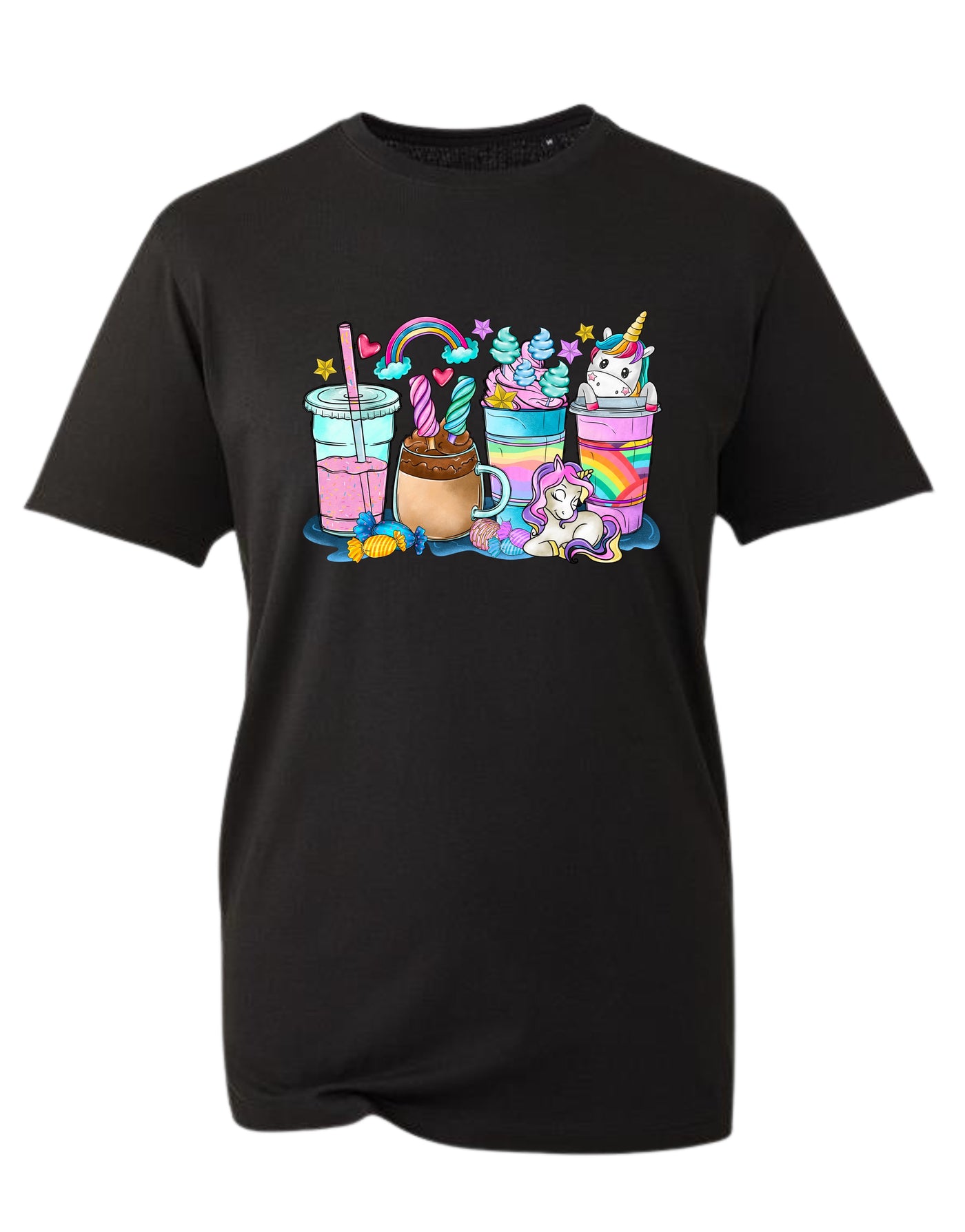 Unicorn Beverages Unisex Organic T-Shirt