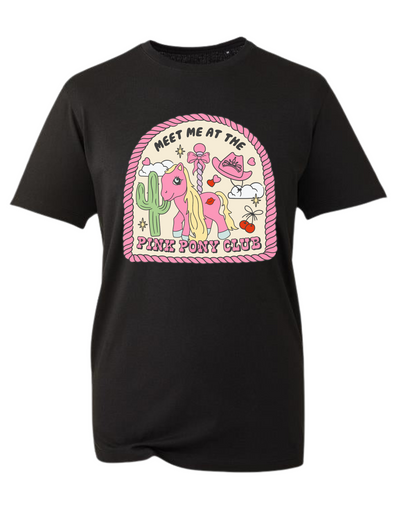 “Pink Pony Club" Unisex Organic T-Shirt