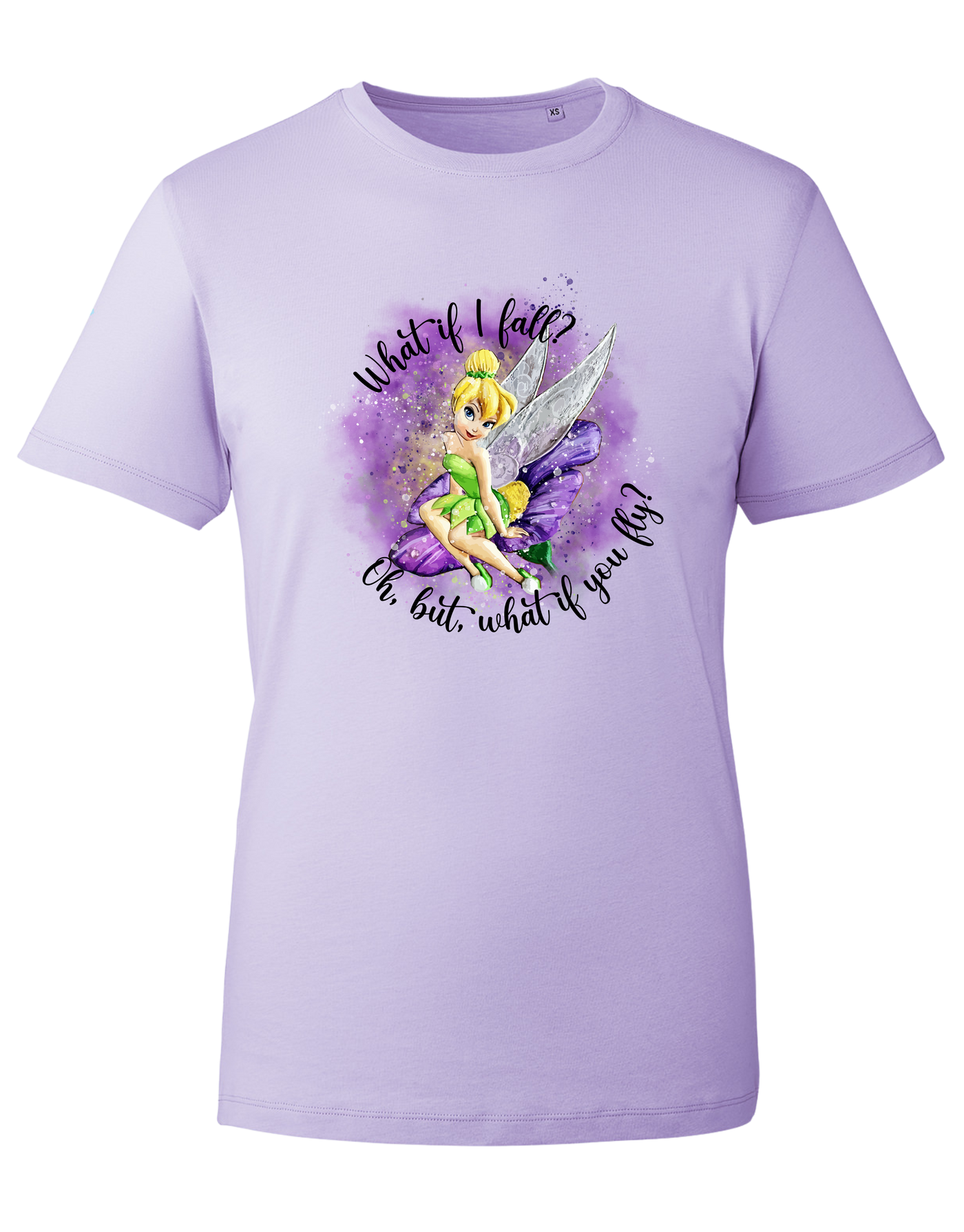 Lilac “What If I Fly” Unisex Organic T-Shirt