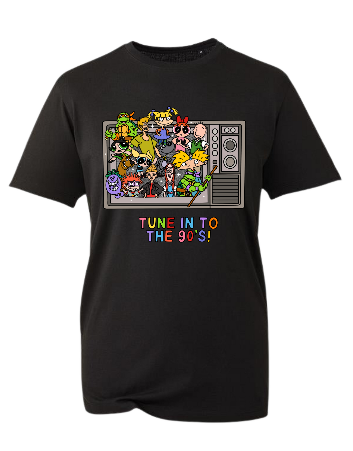 "Tune Into The 90's" Unisex Organic T-Shirt