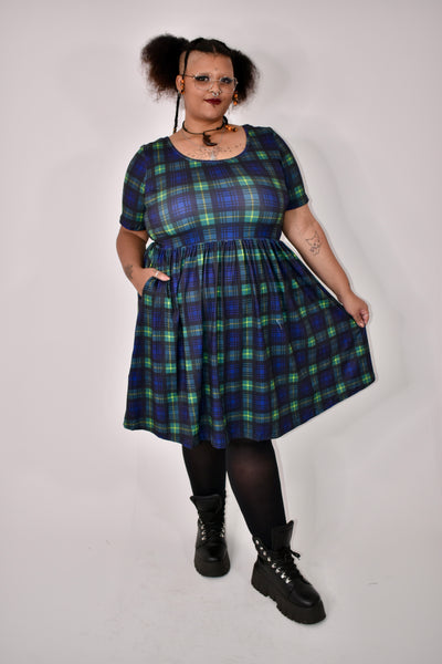 Kiltin' It 2-Way Pocket Skater Dress