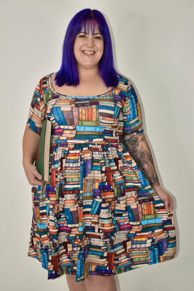 TBR 2-Way Pocket Skater Dress