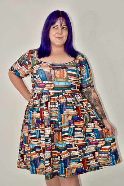 TBR 2-Way Pocket Skater Dress