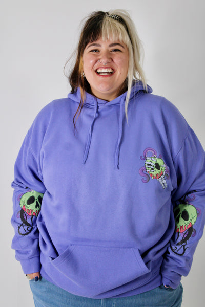 "Villains Do It Better" F&B Sleeve Print Standard Unisex Hoodie