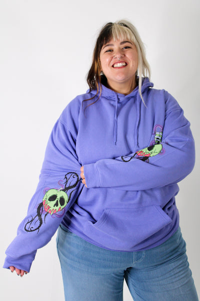 "Villains Do It Better" F&B Sleeve Print Standard Unisex Hoodie