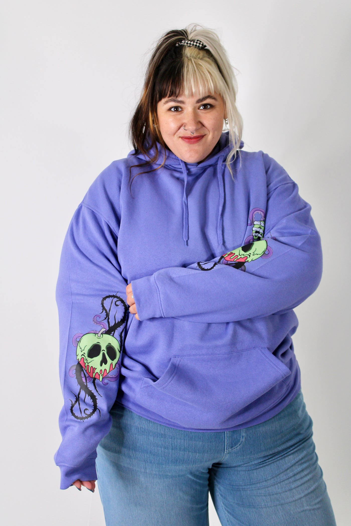 "Villains Do It Better" F&B Sleeve Print Standard Unisex Hoodie