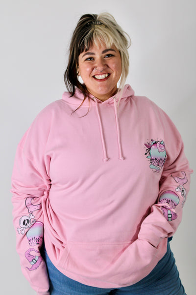 "Crystal Ball" F&B Sleeve Print Standard Unisex Hoodie