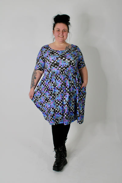 Pastel Ponies 2-Way Pocket Skater Dress