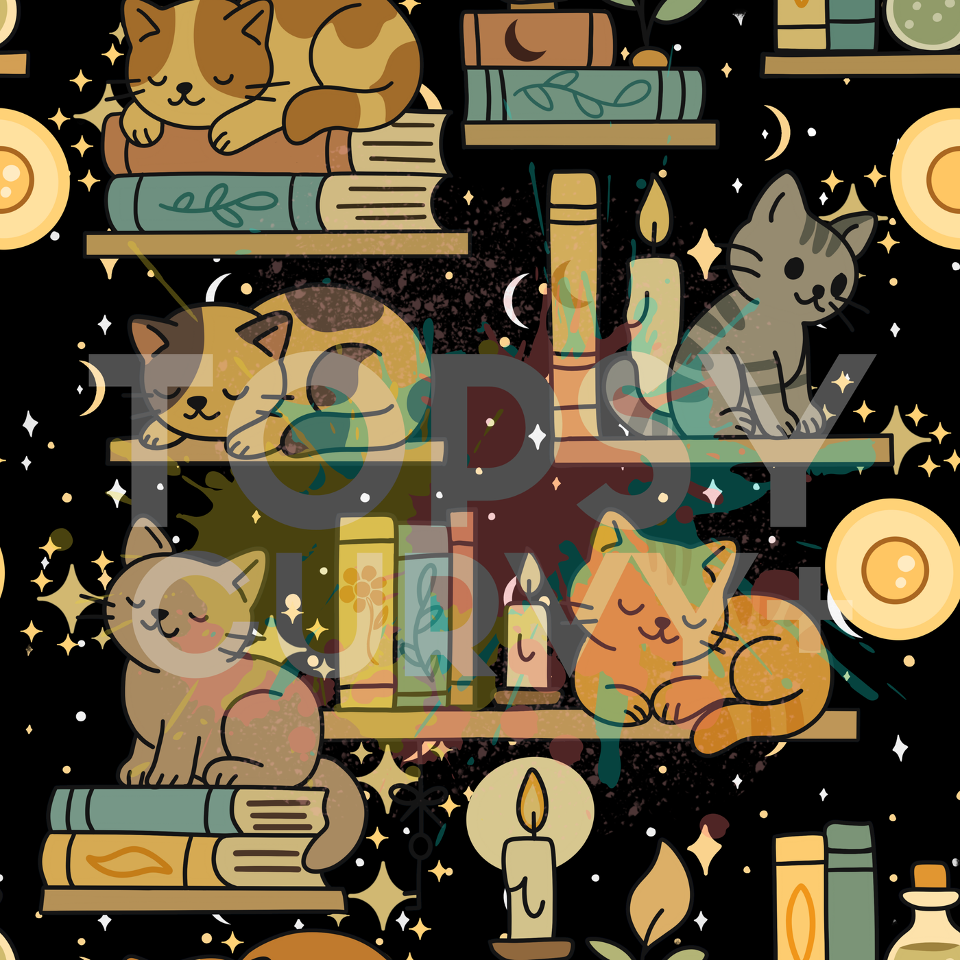 Kitty Litter-ature Supersoft Lounge Top