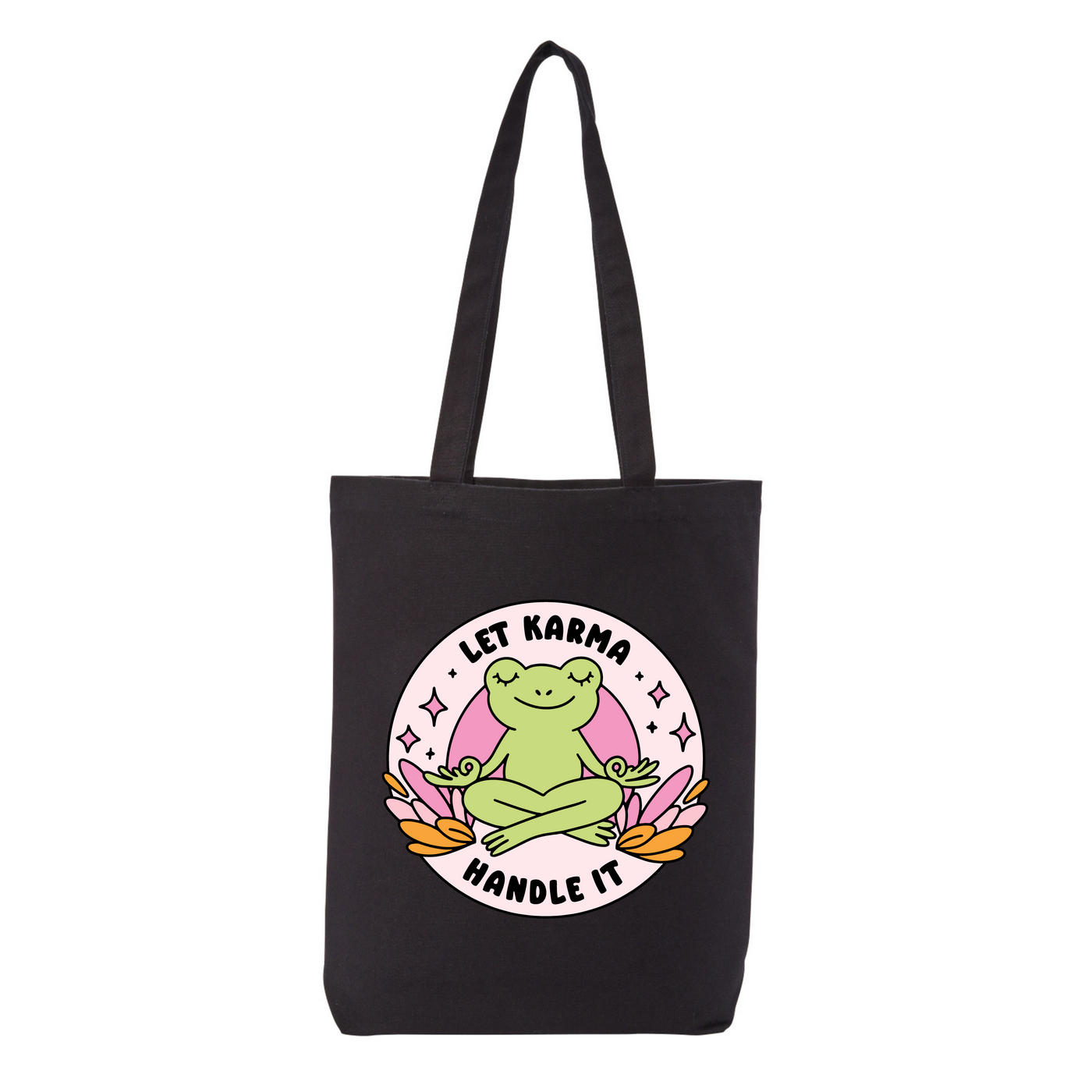 "Let Karma Handle It" Tote Bag