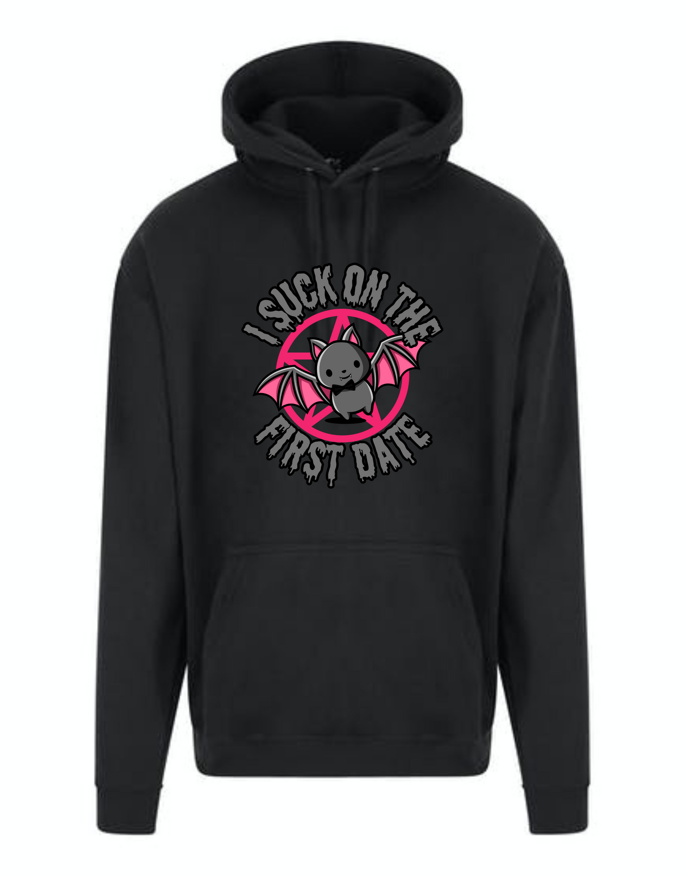 "I Suck On The First Date" Longline Unisex Hoodie