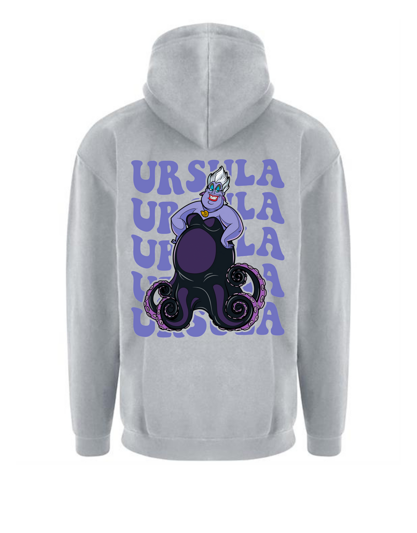 "Ursula" Front & Back Print Longline Unisex Zoodie